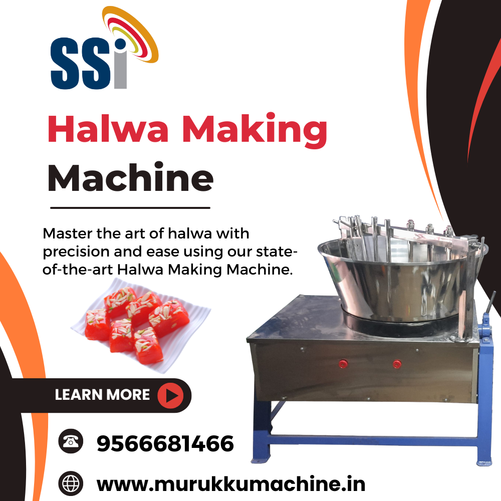 Halwa Making Machine Manufacturer – S.S Industries