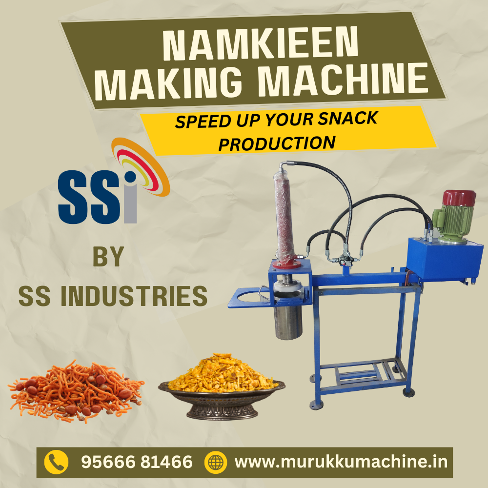 Namkeen Making Machine by SS Industries